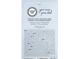 MISTER SIZE - PRESERVATIVOS TALLA M 53 MM (10 UNIDADES) - Imagen 3
