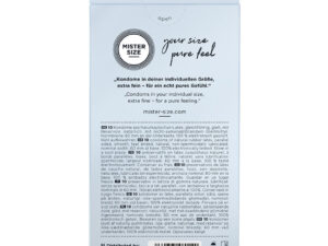 MISTER SIZE - PRESERVATIVOS TALLA XL 60 MM (10 UNIDADES) - Imagen 3