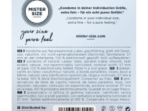 MISTER SIZE - PRESERVATIVOS TALLA L 57 MM (3 UNIDADES) - Imagen 3