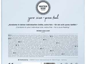 MISTER SIZE - PRESERVATIVOS TALLA XXXL 69 MM (36 UNIDADES) - Imagen 3