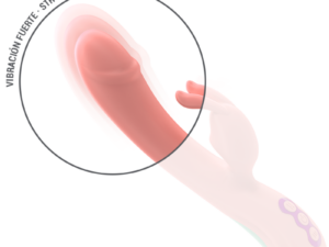 INTENSE - RACHEL VIBRADOR RABBIT 5 VIBRACIONES ROSA - Imagen 4