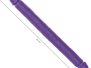 INTENSE - GUNTER DILDO DOBLE VIBRADOR 40 CM MORADO CONTROL REMOTO - Imagen 5