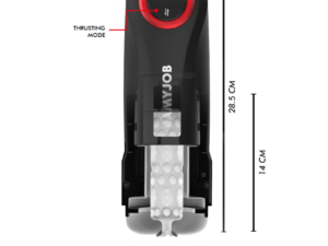 JAMYJOB - GRAVITY MASTURBADOR VAGINA AUTOMÁTICO 5 MODOS DE EMPUJE Y EFECTO SONIDO - Imagen 4