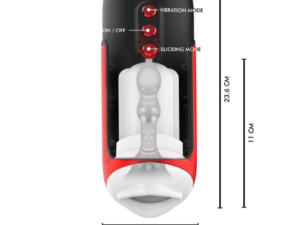 JAMYJOB - BLAZE MASTURBADOR BOCA AUTOMÁTICO 5 MODOS SUCCIÓN Y VIBRACIÓN - Imagen 4