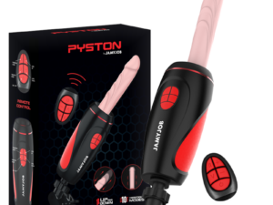 JAMYJOB - PYSTON BASE MASTURBADOR AUTOMÁTICO CON DILDO CONTROL REMOTO - Imagen 1