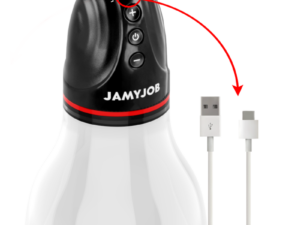 JAMYJOB - XPAND LITE BOMBA AUTOMÁTICA DE TESTÍCULOS 3 NIVELES DE SUCCIÓN GRIS - Imagen 5