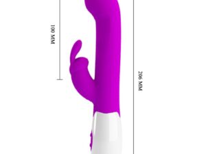 PRETTY LOVE - CENTAUR VIBRADOR RABBIT 30 MODOS DE VIBRACIÓN MORADO - Imagen 3