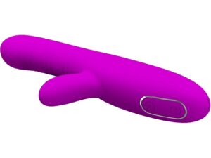 PRETTY LOVE - ANGELIQUE VIBRADOR MULTIFUNCIÓN + ESTIMULADOR DE CLÍTORIS MORADO - Imagen 2