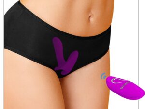 PRETTY LOVE - MASAJEADOR  VIBRADOR 12 VIBRACIONES CONTROL REMOTO MORADO - Imagen 4