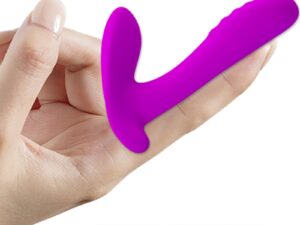 PRETTY LOVE - MASAJEADOR  VIBRADOR 12 VIBRACIONES CONTROL REMOTO MORADO - Imagen 5