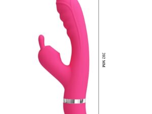 PRETTY LOVE - PHOENIX VIBRADOR RABBIT MULTIFUNCIÓN ROSA - Imagen 3
