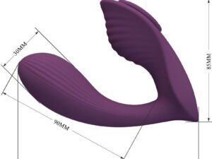PRETTY LOVE - FRANZ MASAJEADOR  VIBRADOR APP GRATUTITA MORADO - Imagen 5