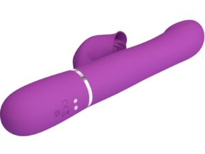 PRETTY LOVE - VIBRADOR  ESTIMULADOR MULTIFUNCIÓN 4 EN 1 MORADO - Imagen 3