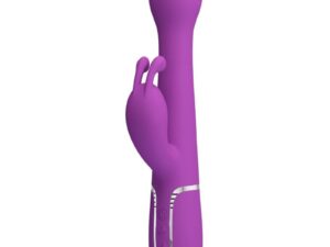 PRETTY LOVE - DEJON VIBRADOR RABBIT MULTIFUNCIÓN 3 EN 1 MORADO - Imagen 1