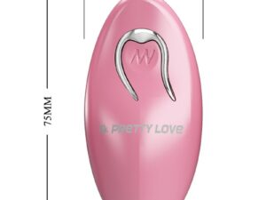 PRETTY LOVE - CAILEY PINZAS PARA PEZONES 10 VIBRACIONES CONTROL REMOTO ROSA - Imagen 4