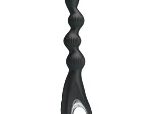PRETTY LOVE - FEDERER VIBRADOR ANAL 12 VIBRACIONES NEGRO - Imagen 1
