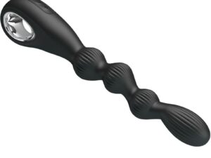 PRETTY LOVE - FEDERER VIBRADOR ANAL 12 VIBRACIONES NEGRO - Imagen 3
