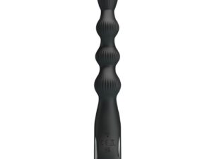 PRETTY LOVE - FEDERER VIBRADOR ANAL 12 VIBRACIONES NEGRO - Imagen 2