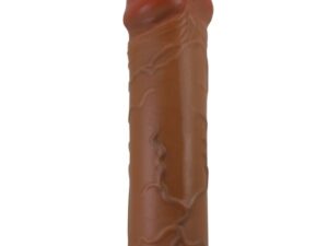 PRETTY LOVE - NILE FUNDA PARA PENE CON EXTENSIÓN DE 2.5 CM MULATO - Imagen 1