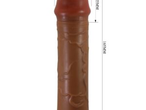 PRETTY LOVE - NILE FUNDA PARA PENE CON EXTENSIÓN DE 2.5 CM MULATO - Imagen 5