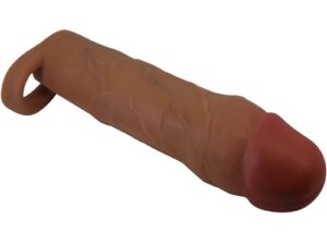PRETTY LOVE - HANI FUNDA PARA PENE CON EXTENSIÓN DE 5 CM MULATO - Imagen 3