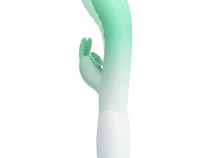PRETTY LOVE - CERBERUS VIBRADOR RABBIT 3O VIBRACIONES VERDE