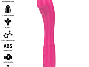 INTENSE - BELINDA VIBRADOR 19 CM FLEXIBLE 10 VIBRACIONES ROSA - Imagen 1