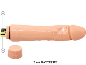 BAILE - DYBBUK VIBRADOR REALÍSTICO 24 CM NATURAL - Imagen 3