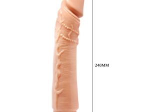 BAILE - DYBBUK VIBRADOR REALÍSTICO 24 CM NATURAL - Imagen 4