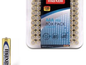 MAXELL - PILA ALCALINA AAA LR03 PACK*100 PILAS - Imagen 1