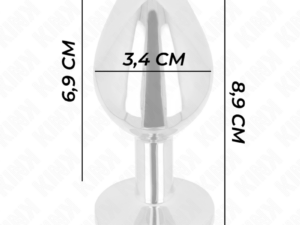 KINK - PLUG ANAL ROSA ROJA TALLA M - Imagen 4