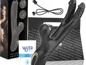 IBIZA - VIBRADOR HI-TECH RABITT CLITORIAL POTENTE Y DOBLE WAVE TWO DRAGONS - Imagen 2