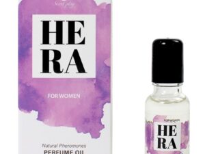 SECRETPLAY - HERA PERFUME NATURAL FEROMONAS EN ACEITE PARA MUJER 20 ML - Imagen 1