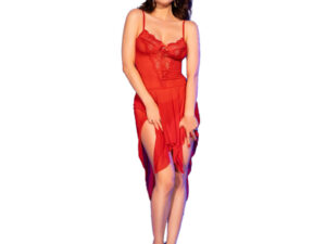 CHILIROSE - CR 4847 BABYDOLL ROJO S/M - Imagen 2