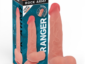 ROCKARMY - RANGER DILDO REALISTA DUAL DENSITY LIQUID SILICONE 22 CM -O- 3.6 CM - Imagen 1