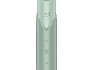 SATISFYER - NAUGHTY KISS ESTIMULADOR CLÍTORIS POR ONDAS VERDE AGUA - Imagen 1