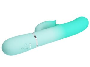 PRETTY LOVE - GIGI VIBRADOR RABBIT MULTIFUNCIÓN VERDE AGUA - Imagen 4