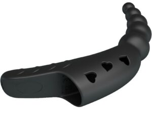 PRETTY LOVE - JORDIN VIBRADOR DE DEDO 10 VIBRACIONES NEGRO - Imagen 4