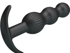 PRETTY LOVE - SIDNEY VIBRADOR ANAL 10 VIBRACIONES NEGRO - Imagen 4