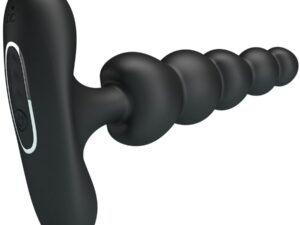 PRETTY LOVE - CORBAN VIBRADOR ANAL 10 VIBRACIONES NEGRO - Imagen 5