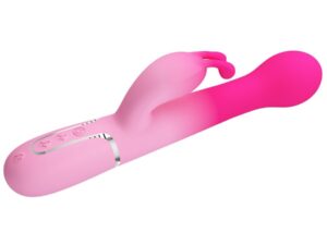 PRETTY LOVE - DEJON VIBRADOR RABBIT 3 EN 1 MULTIFUNCIÓN ROSA - Imagen 5