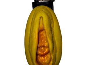 DIABLO PICANTE - MECHERO VAGINA DORADO