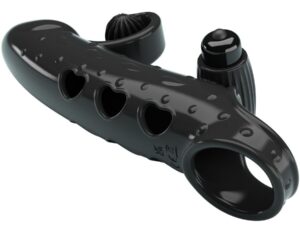 ROMANCE - FUNDA PARA PENE CON VIBRACIÓN NEGRO - Imagen 4