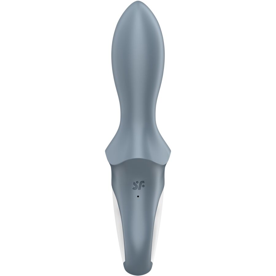 SATISFYER - AIR PUMP BOOTY 1 VIBRADOR INFLABLE ANAL GRIS - Imagen 5