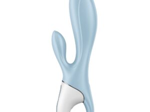 SATISFYER - AIR PUMP BUNNY 1 VIBRADOR INFLABLE RABBIT AZUL