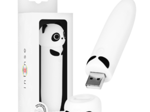 INTENSE - POH BALA VIBRADORA PANDA RECARGABLE USB 10 X 2.2 CM