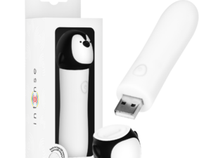 INTENSE - RICO BALA VIBRADORA PINGÜINO RECARGABLE USB 10 X 2.2 CM