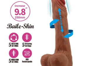 BAILE - CALISTO DILDO REALÍSTICO 25 CM NATURAL