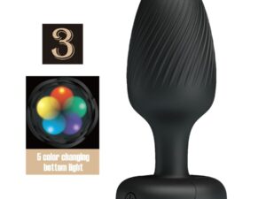 PRETTY LOVE - OSBORN PLUG ANAL CON LUZ LED 9.8 CM