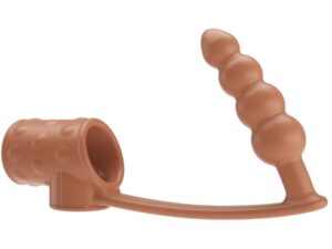 PRETTY LOVE - FUNDA PARA PENE CON PLUG ANAL NATURAL